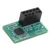 TPM 2.0 Module 10 Pin SPI Parallel AOM TPM 9672V Trusted Platform for SuperMicro Motherboard 10 Pin
