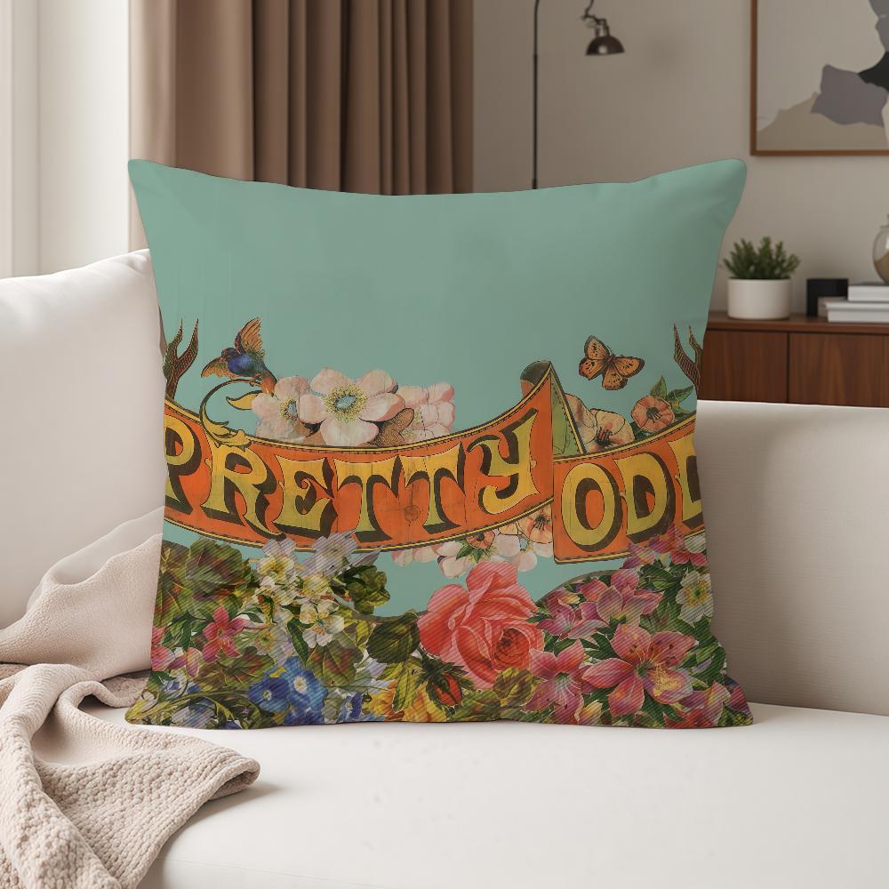 Rock Band Ppanic At The Ddisco Pillow Case Suitable For Bedrooms Living Rooms Cars Home Decoration
