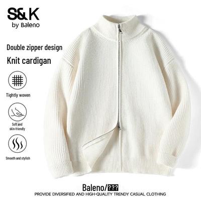 Baleno S&K Men's Thickened Knit Cardigan