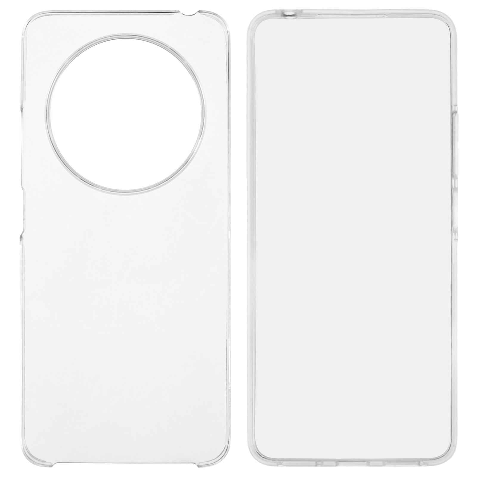 

For Xiaomi Poco C75 4G/14C 4G/14R 5G Case TPU Frame Clear Acrylic Back Phone Cover with PET Film Style A