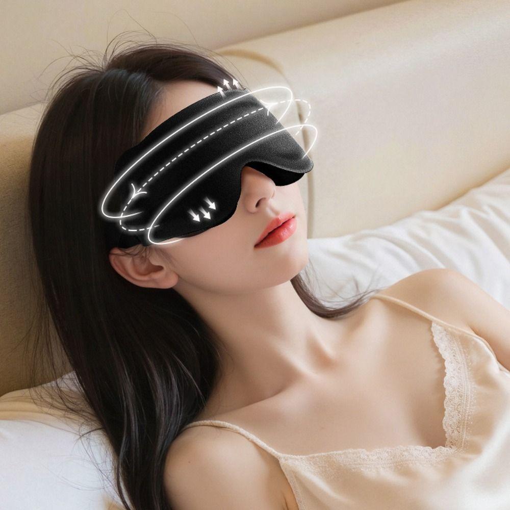 3D Light Blocking Eyeshade Deepened Groove Design Eye Cover Blockout Sleep Eye Mask  Plane