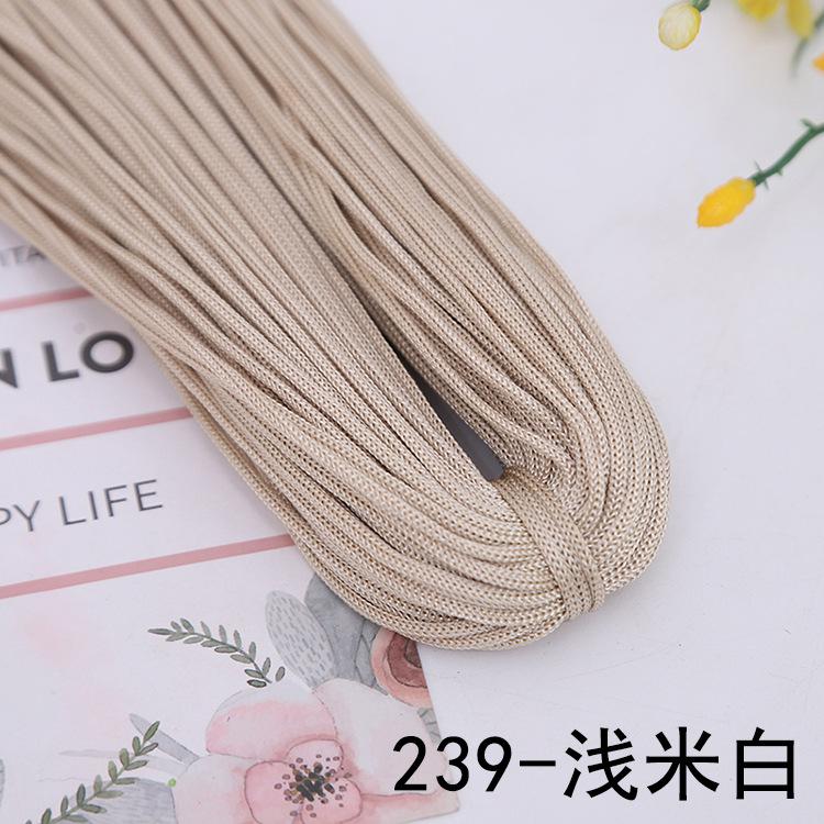 Croșetare Fir Gol Cordon de Nailon Fir de Tricotat Mătase Lucios Linie de Croșetat pentru DIY Covoraș Pălării Genți Pantofi Artizanat