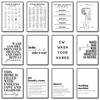 Laundry Room Care Symbols Stain Removal Guide Wall Art Poster Prints Canvas Painting for Funny Bathroom Washroom Quotes Decor
