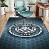 Manchester Football FC Pattern Rug, Indoor/Outdoor Mat, for Picnic, Gameroom, Bedroom, Office, Living Room, Home Decor Carpet, Birthday Gift
