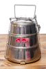 Curries and Soups Look Delicious In This Indian Bento Box 22cm 3-tiered [Stainless Steel]