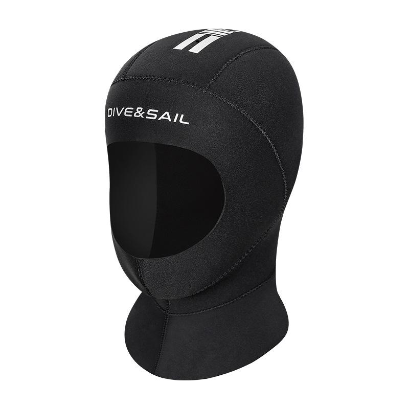 New 3MM Thickened Warm Diving Cap for Men and Women - Winter Swim, Snorkeling, Surfing, Sun Protection, Wetsuit Hood, Facekini.