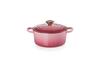 Signature Cocotte Ronde 18 Cm Very Cast Iron Enamel Pot, Gas, Induction, and Oven Compatible [Official Japanese Product]