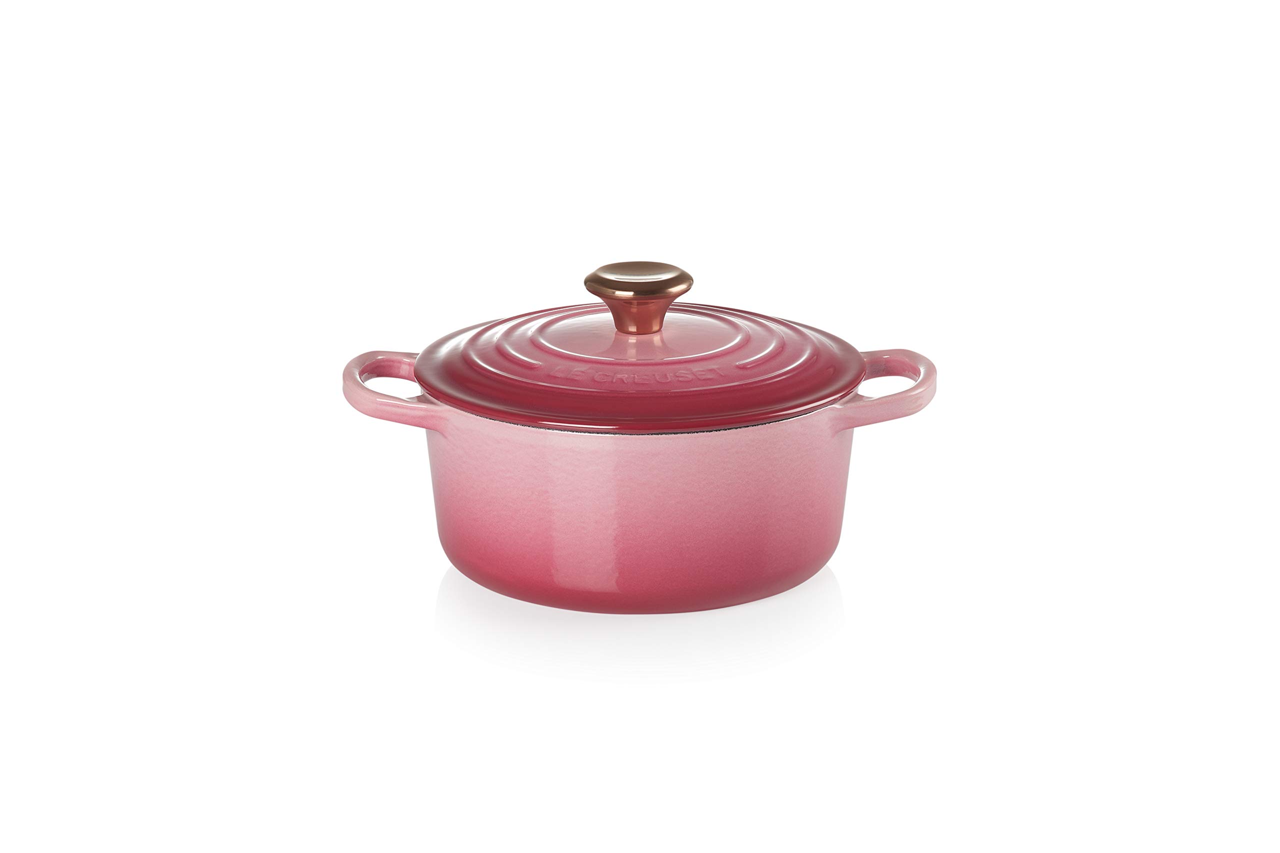 

Le Creuset Signature Cocotte Ronde 18 cm Very Cast Iron Enamel Pot, Gas, Induction, and Oven Compatible [Official Japanese Product]
