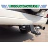 Black steel rear tow hook, fit Toyota Prado LC120