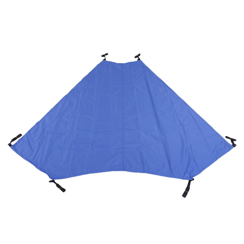 Boat T Top Bow Shade 600D Oxford Fabric Waterproofing Wind Proof Boat T Top Cover Sun Shade for Beach Travel Camping