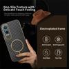 For OnePlus Nord CE4 Lite 5G Phone Case Carbon Fiber Textured Electroplated TPU Back Cover