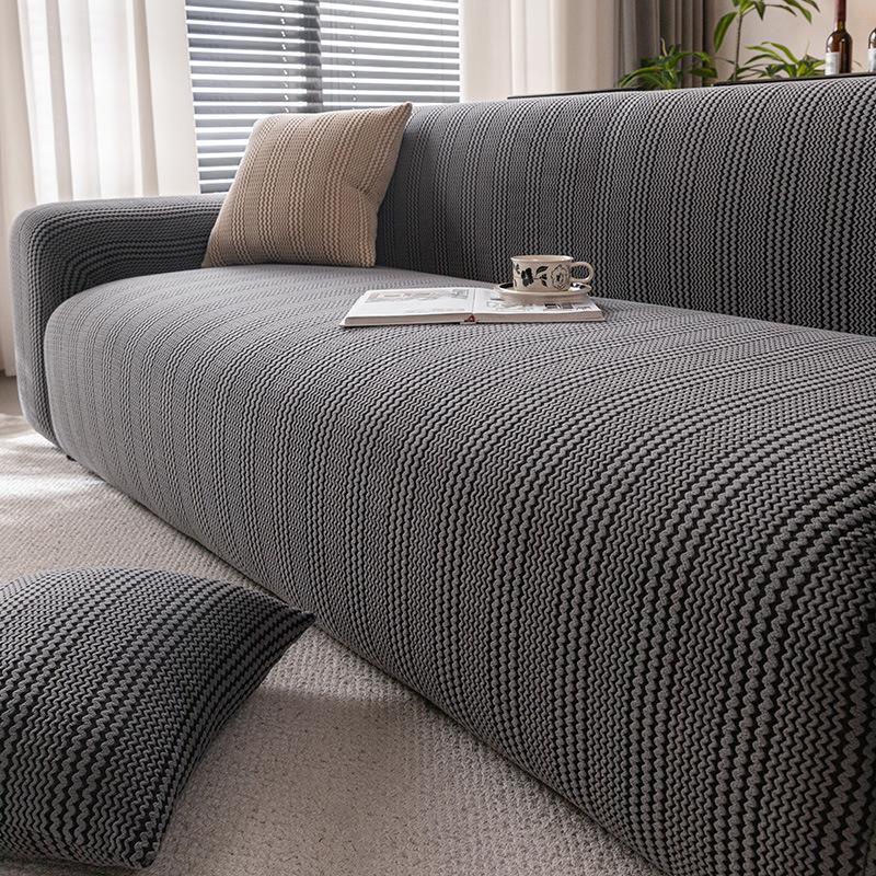 Elastic Sofa Cover for All Seasons Fixed Anti Slip Lazy Sofa Cover