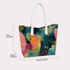 Abstract Art Shoulder Tote Bag Casual Daily Handbag for Shopping Travel Commute