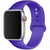 Silikonový řemínek pro Apple Watch 44mm 40mm 49mm 45mm 41mm 38mm 42mm Correa Belt Bracelet pro Apple Watch Series 9 8 7 6 5 3 SE Ultra 2