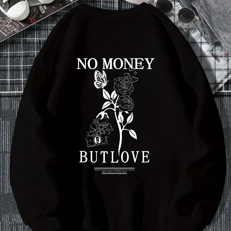 

Crew Neck Sweatshirt, Shrink-Resistant Fabric, Low-Maintenance Long-Term Daily Wear S