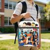 MHA  Heat-keeping Lunch Bags Compact Anime Reusable Cooler Tote Lunch Box Tote Work  Trip Food Bag Great for Daily Activities