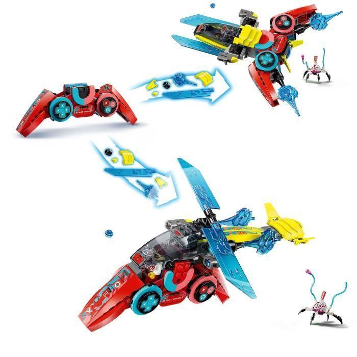 Lego dreamzzz 71489 l’avion-manette de jeu de cooper - jouet de construction 3-en-1