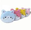 40pcs/lot 10cm Cute Animal Cat Plush Purse Toy Keychain Card Headphone Storage Bag Cat Stuffed Dolls Pendants Gifts