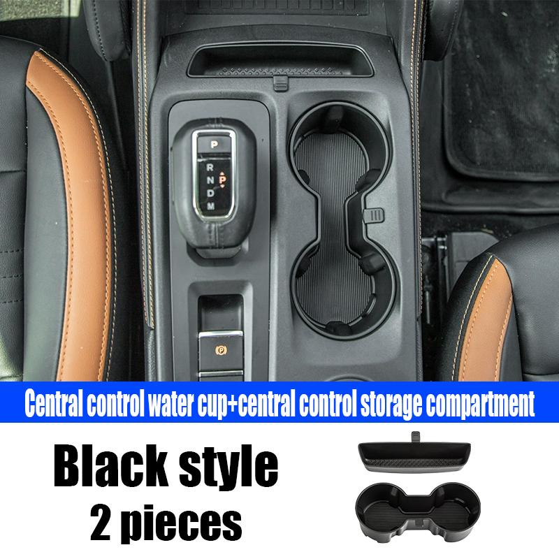 For Ford Ranger 2024 central control water cup panel protective pad automotive interior decoration accessories