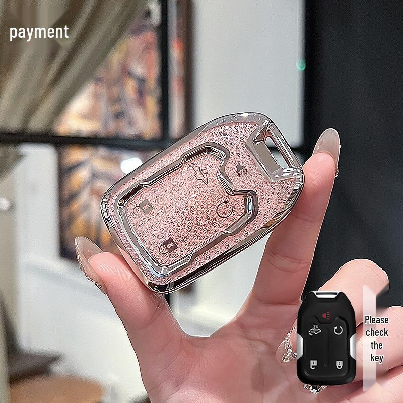 Chevrolet Suburban Saab GMC Imported Car Key Case Cover Keychain Bag