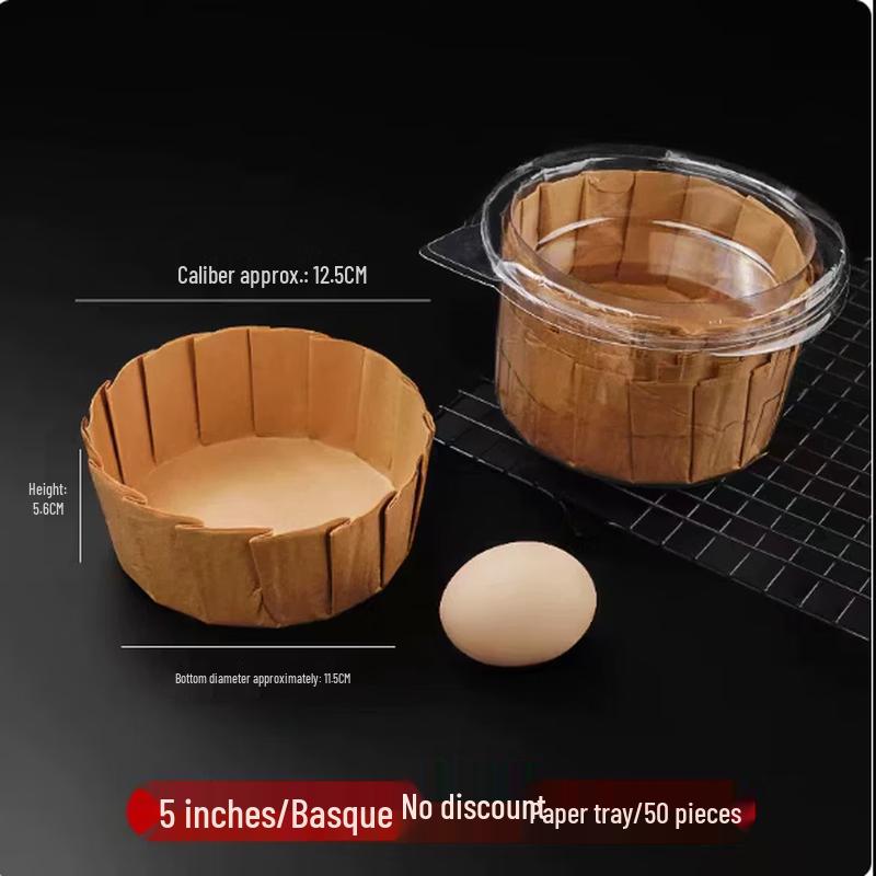 Basque Soufflé Cake Paper Liners