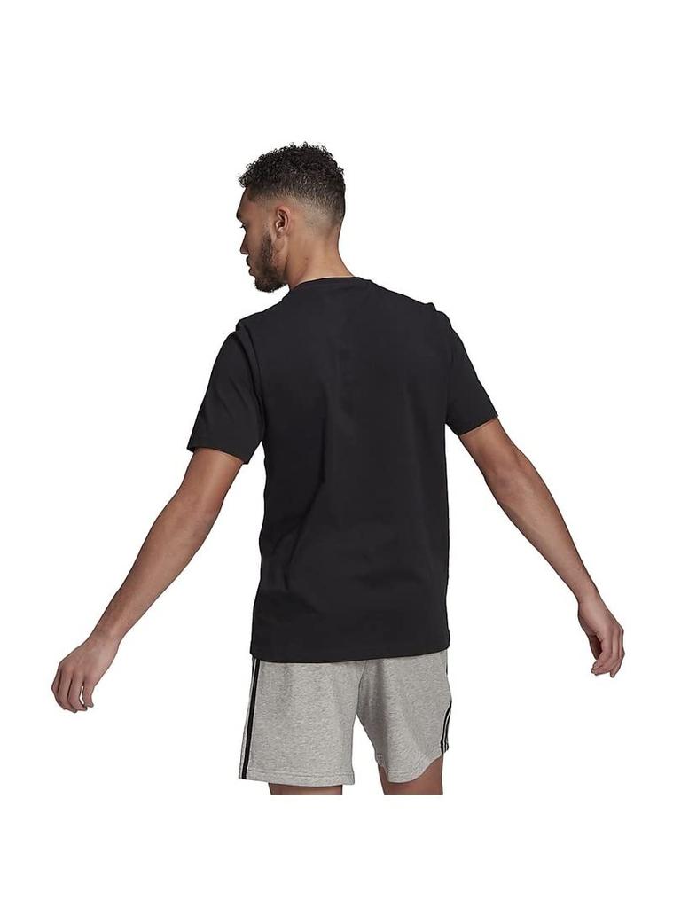 Adidas Essentials Short Sleeve with Embroidered Small Logo 31298 Black O T-Shirt Men's (GK9639)