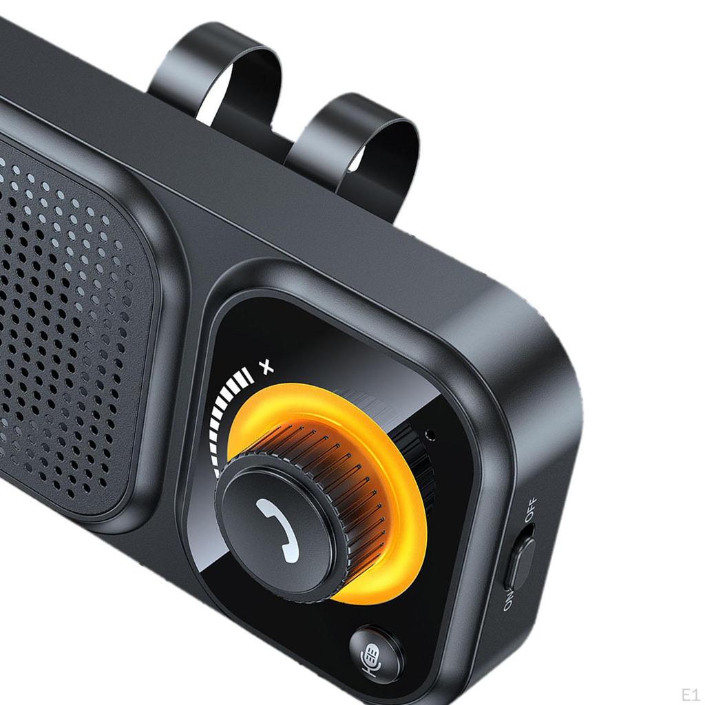 Car Speakerphone Sun Visor Clip Noise Reduction for Phone Handsfree Speaker