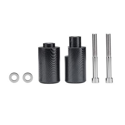 Carbon Fiber Motorcycle Parts Frame Sliders Crash Protector Fit For Suzuki GSXR 600/750 2004-2005