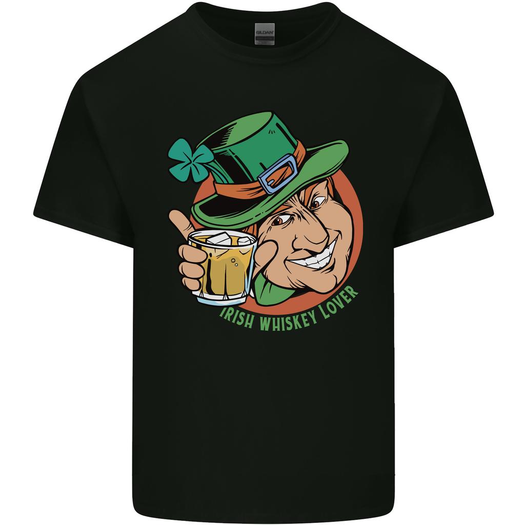 Irish Whiskey Lover Funny St Patricks Day Alcohol Unisexs Light Cotton TShirt