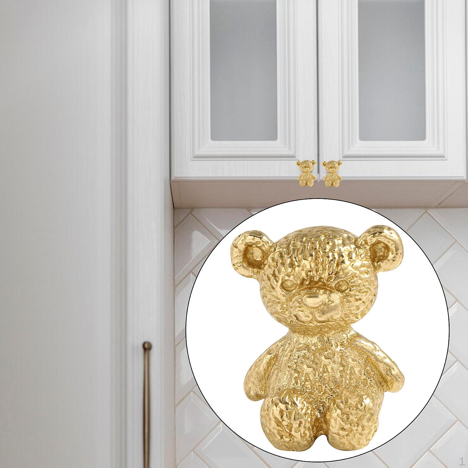 

Ручка для шкафа Bear Design для домашнего декора Golden