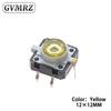 5PCS 12X12X7.3 Tactile Push Button Switch Momentary Tact LED 5 Color 12X12X7.3mm 12*12*7.3mm