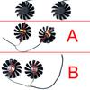 NEW Cooling Fan 85mm 4pin AMD RX580 GPU FAN For MLLSE SOYO PELADN RX 580 8GB RX 5500XT RX6600M video card fans