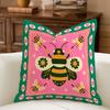 pc Mexican Folk Bug Ladybug Wildflower Pillow Cover D DoubleSide Print Polyester Cushion Case for Bedroom Dorm Boho Colorful