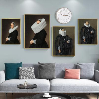 Ritratto di Adriana Croes Dipinti su tela su poster e stampe artistiche da parete Famose opere d'arte Immagini classiche Decorazione per la casa