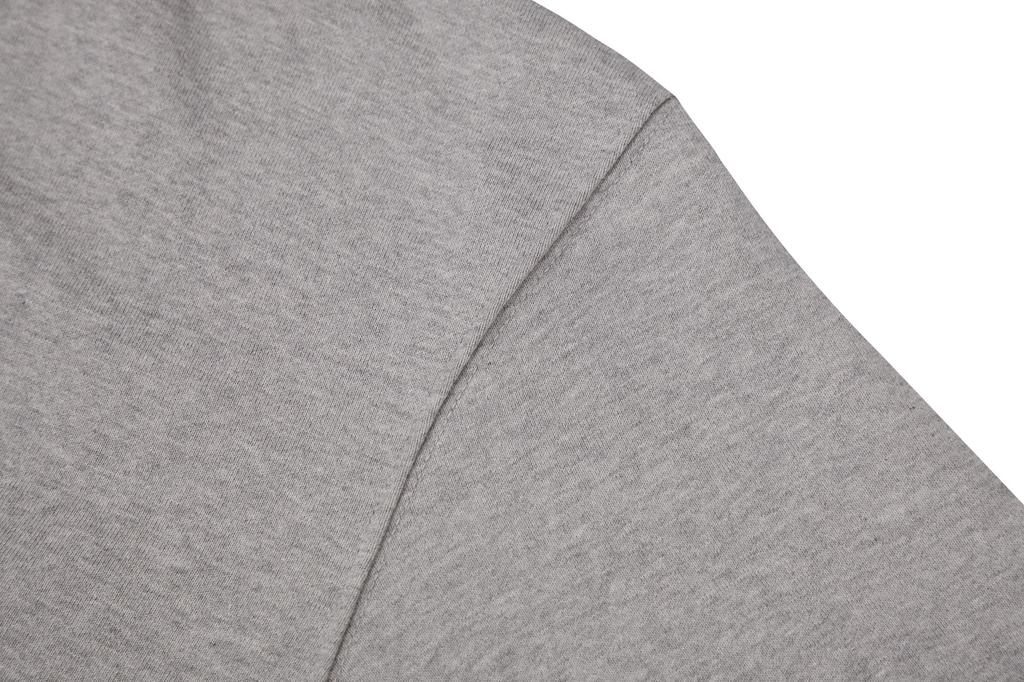 CREAM SODA LAB Human Highlight Fire Sweatshirt Gray Red