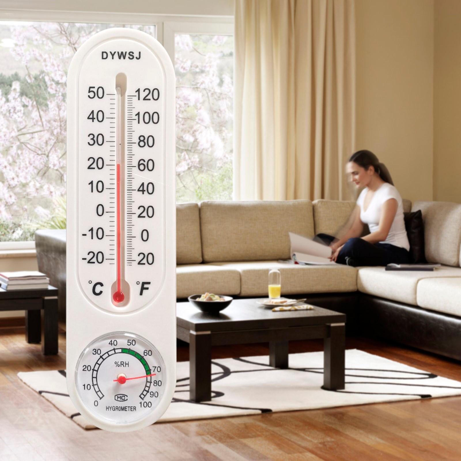 2 шт./компл. настенные термометры для использования в помещении и на открытом воздухе — фото 6