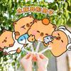 Adorable Capybara Alien Summer Cartoon Hand Fan – High-Quality Plastic