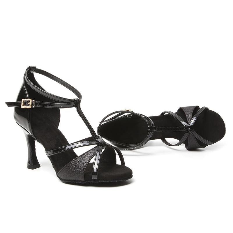 8,5 cm Absätze Damen Mädchen Latein Ballsaal Tanzschuhe Salsa Chacha