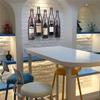 Bronze Vintage Five Bottle Wall-Mounted Wine Rack for Kitchen, Dining Room, Wine Cellar