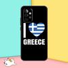 Griechenland Griechische Flagge Hülle Für Samsung Galaxy A15 A55 A35 A52 A32 A12 A16 A26 A36 A56 A53 A33 A13 A14 A34 A54 A17
