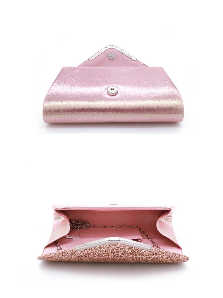 2024 Frühling Mode PU Pailletten Damen Kupplung und Make-up Abendtasche-128