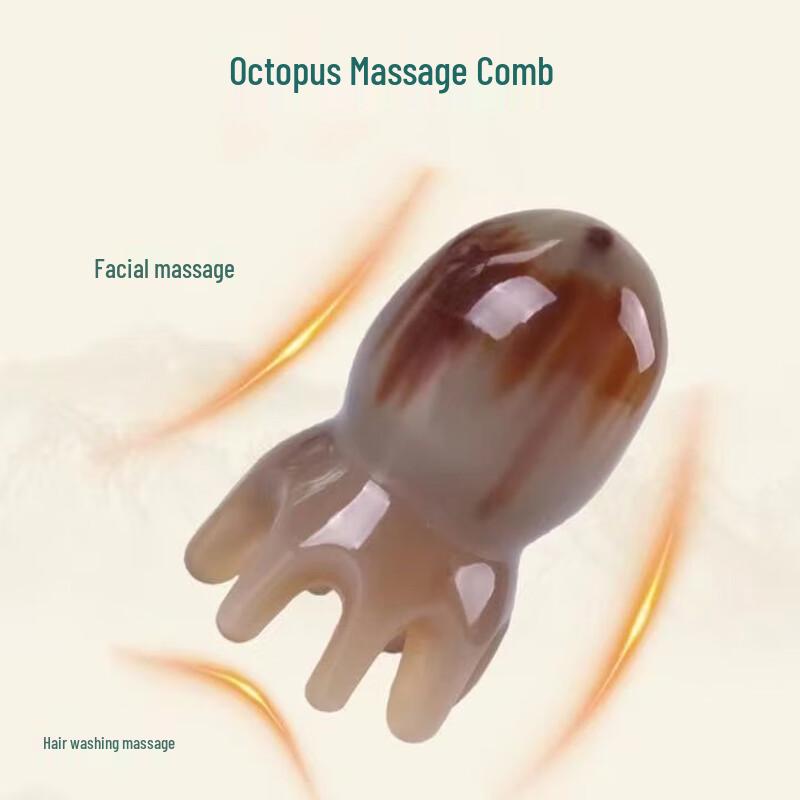 Ox Horn Octopus Head Massager