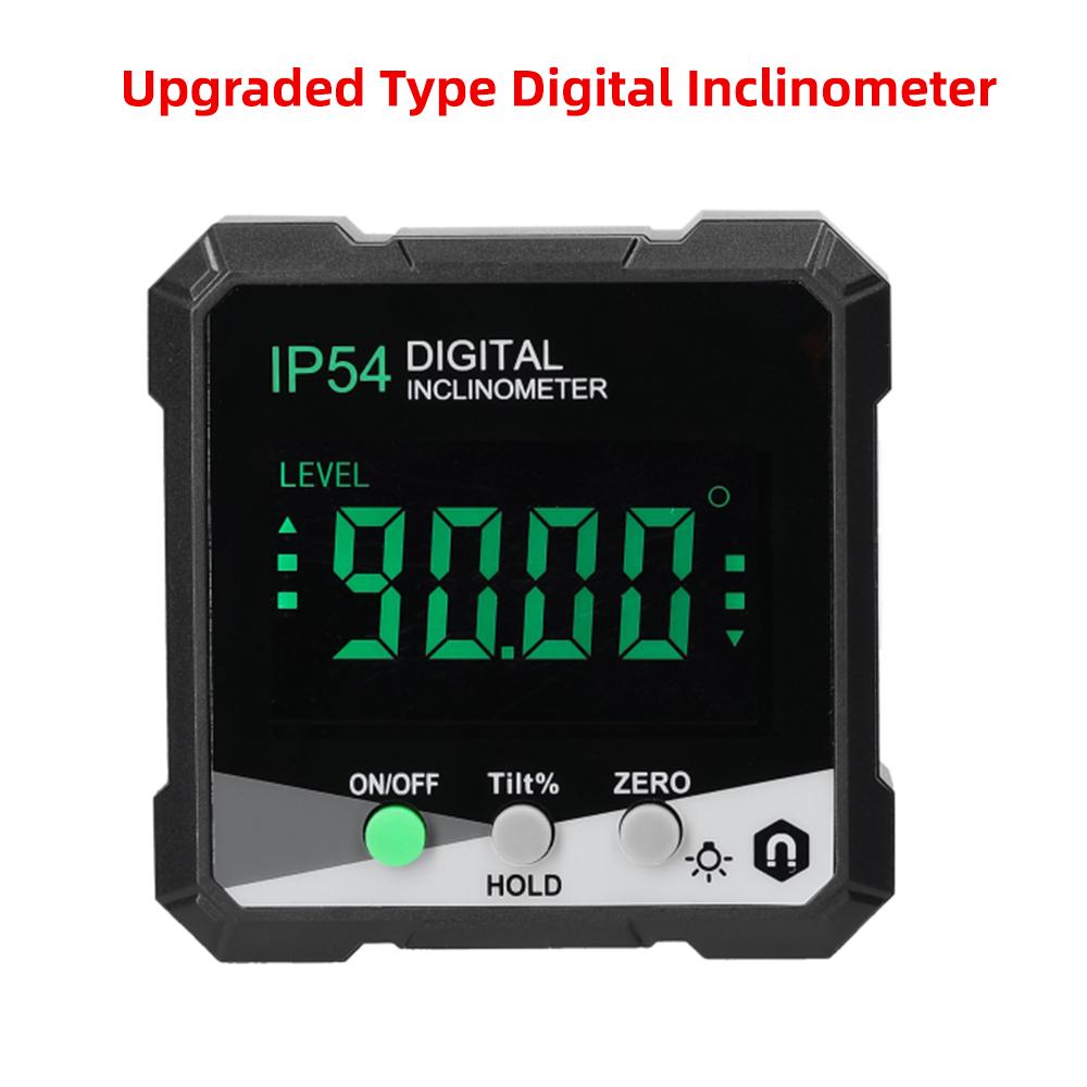 

Digital Level Angle Gauge 360° Mini Measuring Digital Inclinometer With Magnetic Base Electronic Universal Bevel Protractor зелёный