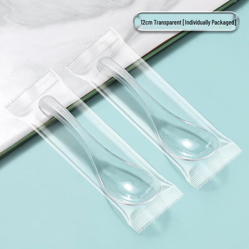 OLOEY Disposable Plastic Spoons