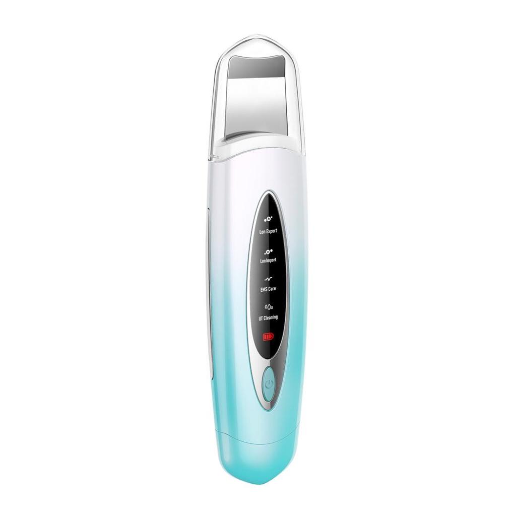 Ultrasonic Skin Scrubber: Exfoliator & Blackhead Remover Tool for Home & Salon Use
