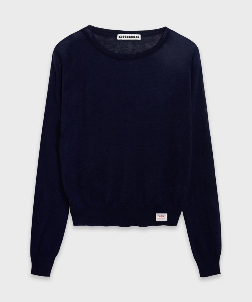 CHICKS Single Basic Round Knit (6 Colors)