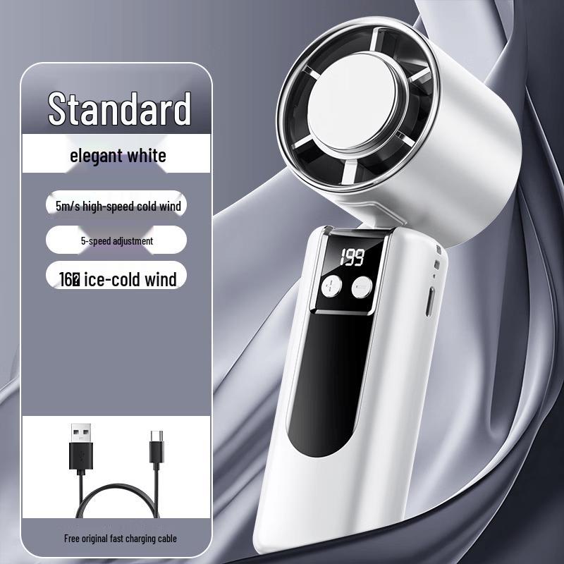 Yabuka G2 Digital Display Handheld Ice Cooling Fan