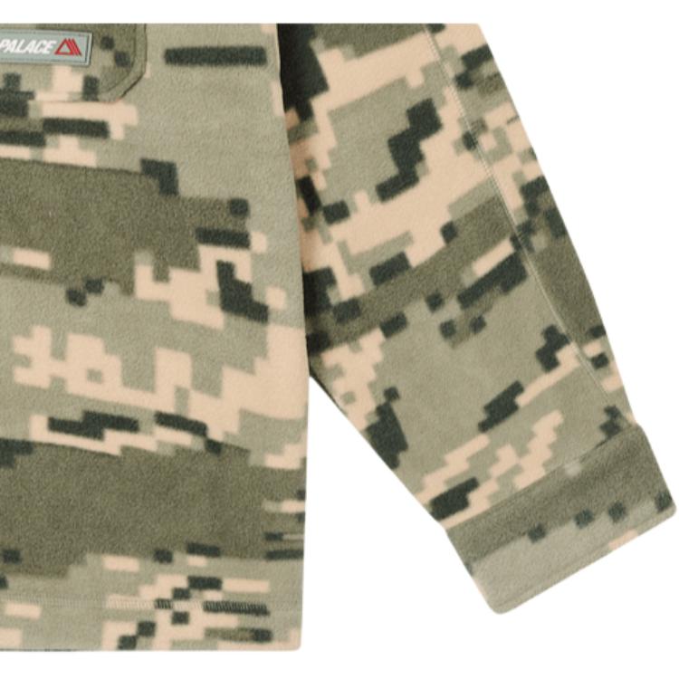 Palace Polartec Overshirt Tiger Digi Camo Unisex Tops Multi-Color P27SHT040