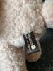 Childish Tag with Ribbon Fluffy Rabbit Rose M Height 35cm Made In Japan Stuffed Animal Rabbit Birthday Present Celebration