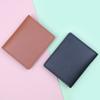New PU Leather Women Short Wallet Two Fold Large Capacity Slim Small Wallet Coin Purse Women Girls